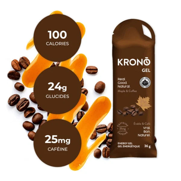 Krono Gel Maple and Coffee (Caffeine)