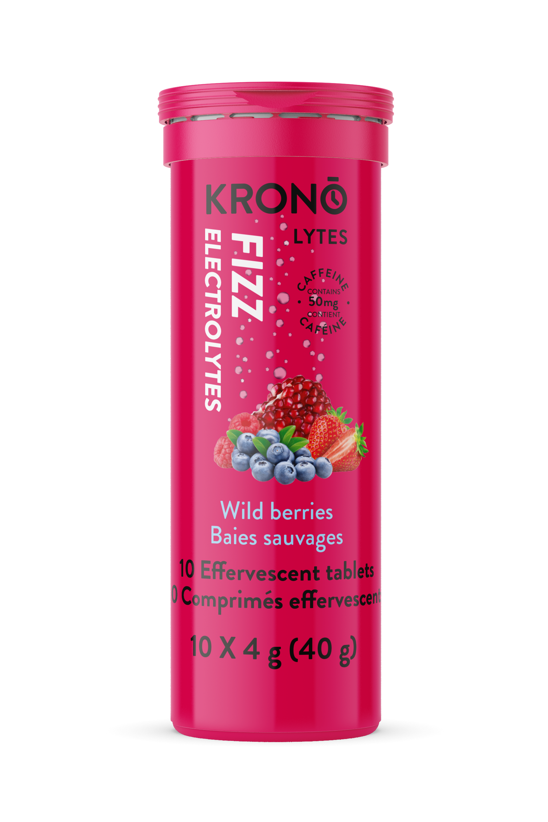 KRONO Electrolites Wild Berries (Caffeine)